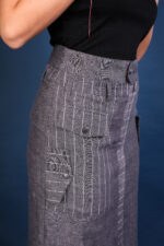 ⁦חצאית פשתן⁩ – תמונה ⁦2⁩